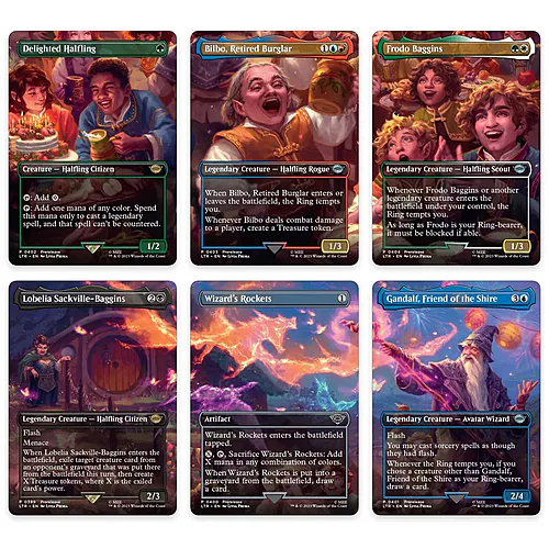 "Bilbo's Birthday Party" Scene Set