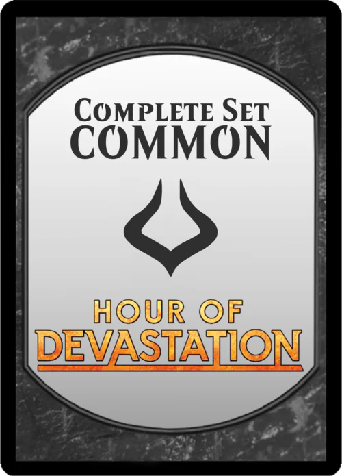 Hour of Devastation Common Set
