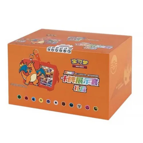 Pokémon Card Display Set Gift Box | Charizard Case Display