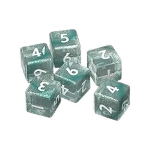 Azurite Sea Dice Set