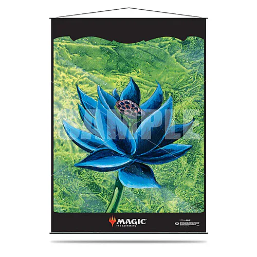 Black Lotus Wall Scroll
