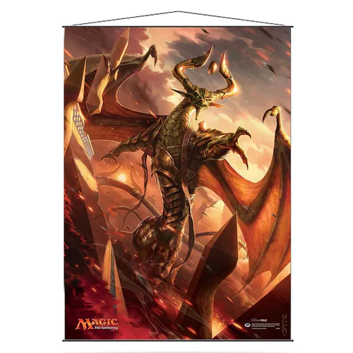 Hour of Devastation | "Nicol Bolas, God-Pharaoh" Wall Scroll