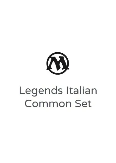 Legends Italian Common Set