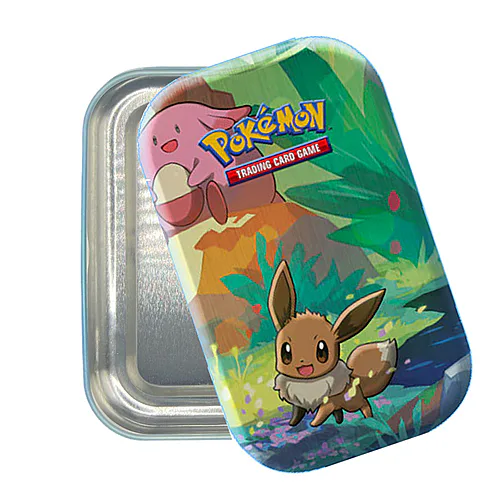 Kanto Friends Mini Tins: Eevee Empty Tin