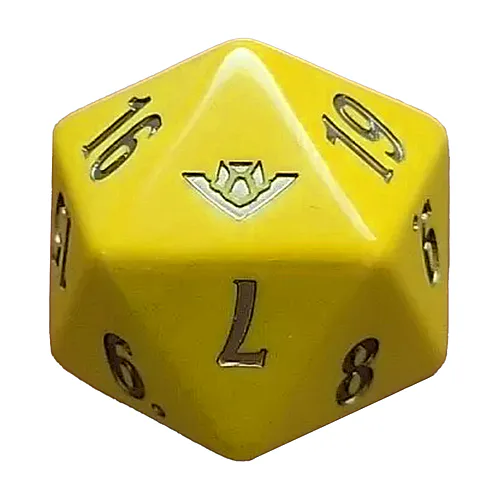Outlaws of Thunder Junction | Promo "Golden Nugget" D20 Die