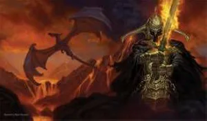 Artists of Magic: Dark Lord Playmat