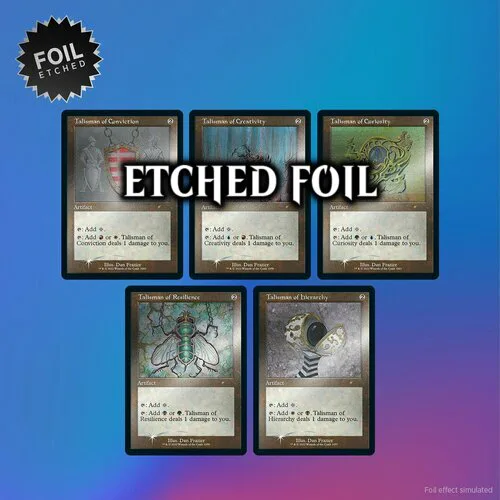 Secret Lair Drop Series: Dan Frazier Is Back Again | The Enemy Talismans Set
