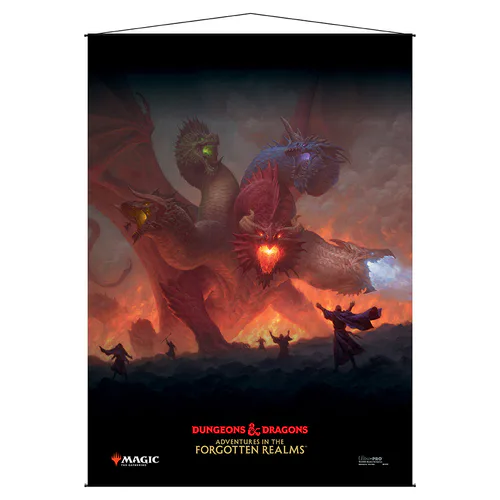 D&D: Adventures in the Forgotten Realms | "Tiamat" Wall Scroll