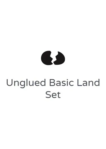 Unglued Basic Land Set