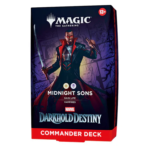 Commander: Marvel Darkhold Destiny | "Midnight Sons" Commander Deck
