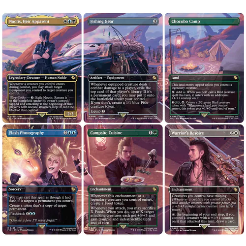 FINAL FANTASY Holiday Release | "Camp Comrades" Cards Set