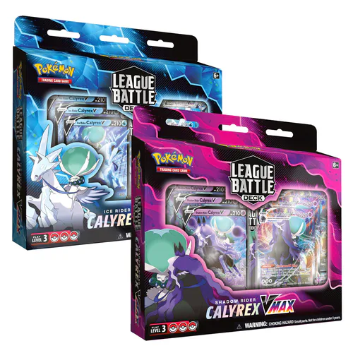 League Battle Deck: Shadow Rider/Ice Rider Calyrex VMAX Deck Set