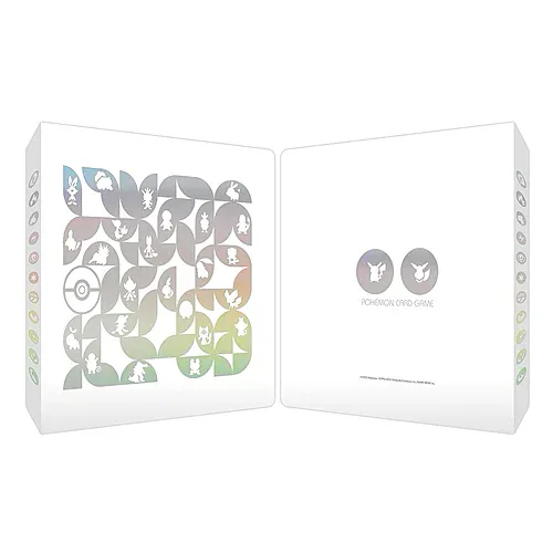Pokémon Card Game White 12-Pocket Binder