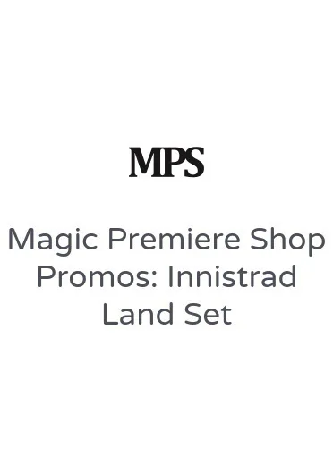 Magic Premiere Shop Promos: Innistrad Land Set