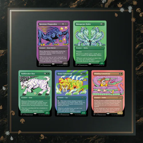 Secret Lair Drop Series: Crocodile Jackson's Monstrous Menagerie Set