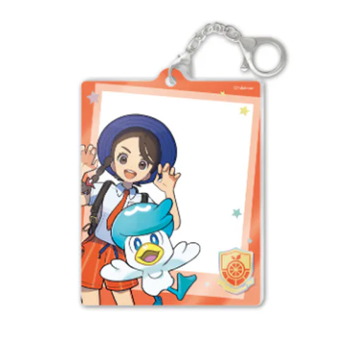"Naranja Academy Student" Trainer Photo Card Keychain