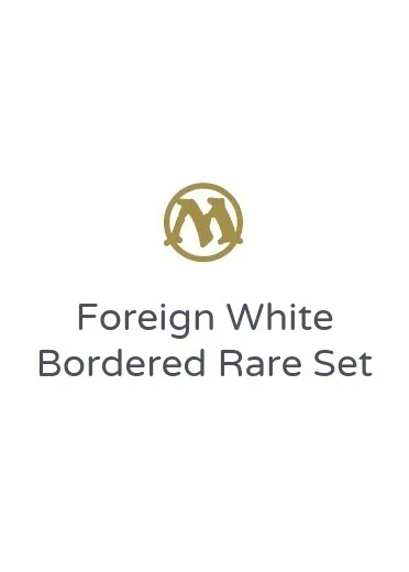 Foreign White Bordered Rare Set