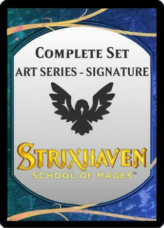Strixhaven: School of Mages: Extras: Art Series Set