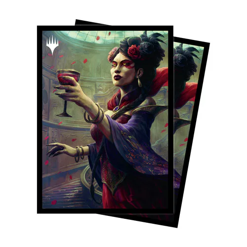 Innistrad: Crimson Vow | "Henrika Domnathi // Henrika, Infernal Seer" Sleeves