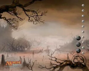 Shadowmoor: "Swamp (Version 4)" Playmat