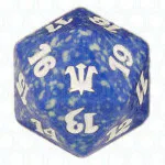 Blue Innistrad D20 Die