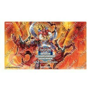 National Top Cut WCQ 2020 "Ferocious Flame Swordsman" Playmat