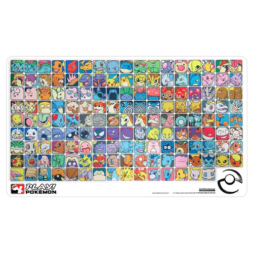 Professor Program | STAFF White Kanto Playmat