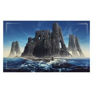 John Avon Art: Farway Island Playmat