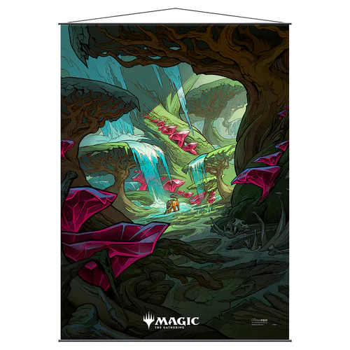 Ikoria: Lair of Behemoths | "Zagoth Triome" Wall Scroll
