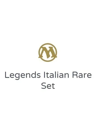 Legends Italian Rare Set