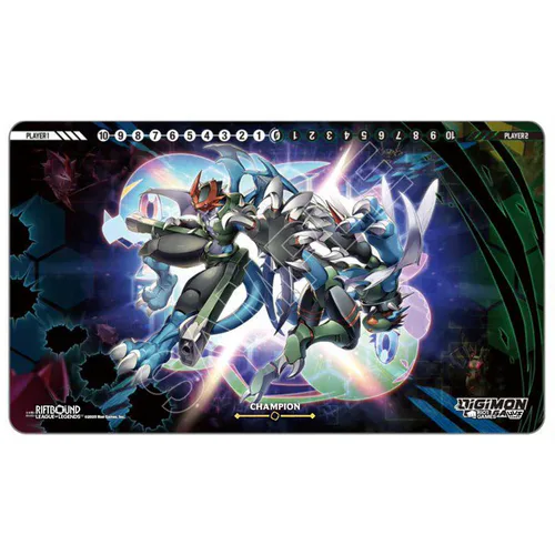"Paildramon & Dinobeemon" Playmat
