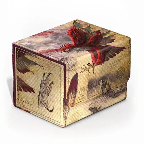 Bloomburrow: "Dragonhawk, Fate's Tempest" Sidewinder 100+ Deck Box