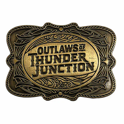 Outlaws of Thunder Junction: Antique Gold Lapel Pin
