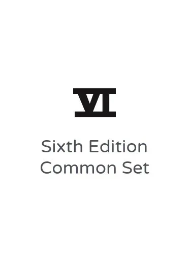 Sixth Edition Common Set