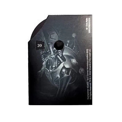 Universes Beyond: Warhammer 40,000 | "Necron Dynasties" Foil Life Counter