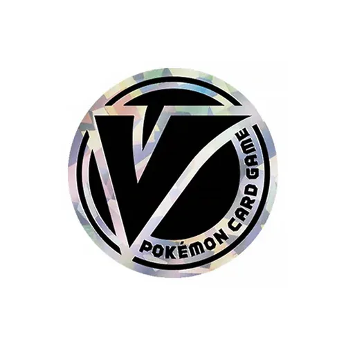 Silver Cracked Ice Pokémon V Coin