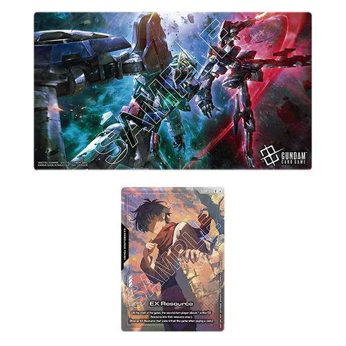 Official Playmat & Card Set Mobile Suit Gundam 00