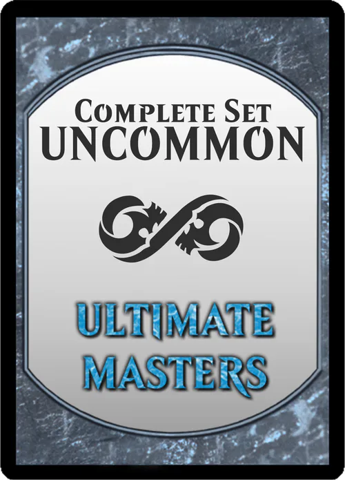 Ultimate Masters Uncommon Set