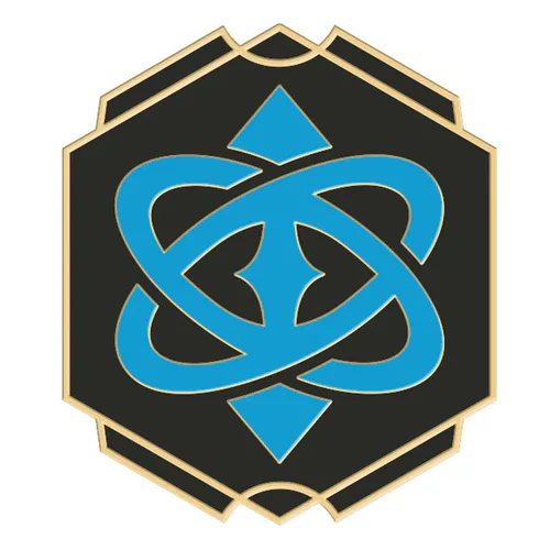 "Sapphire Ink" Pin