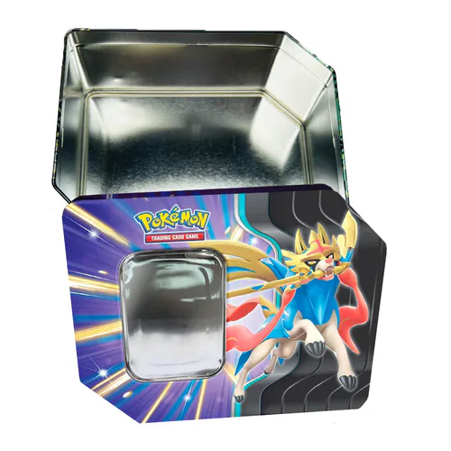 Slashing Legends Tins: Zacian ex Empty Tin