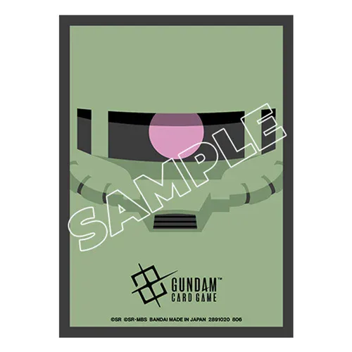 EVX12: Official Sleeves EX 03 Zaku Ⅱ