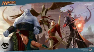 Khans of Tarkir: "Jeskai Ascendancy" Playmat