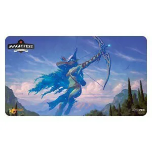 MagicFest Lyon 2020 " Nylea, Keen-Eyed" Playmat