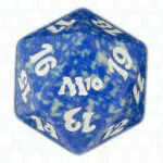 Blue Magic 2010 D20 Die