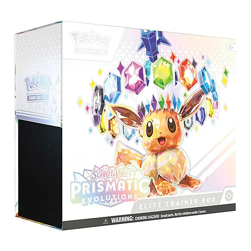 Prismatic Evolutions Pokémon Center Elite Trainer Box
