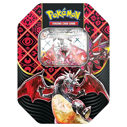 Paldean Fates: Tera Charizard ex Tin