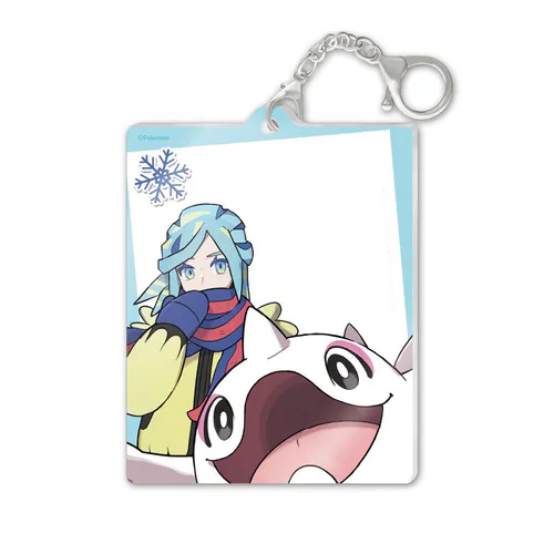 "Grusha" Trainer Photo Card Keychain