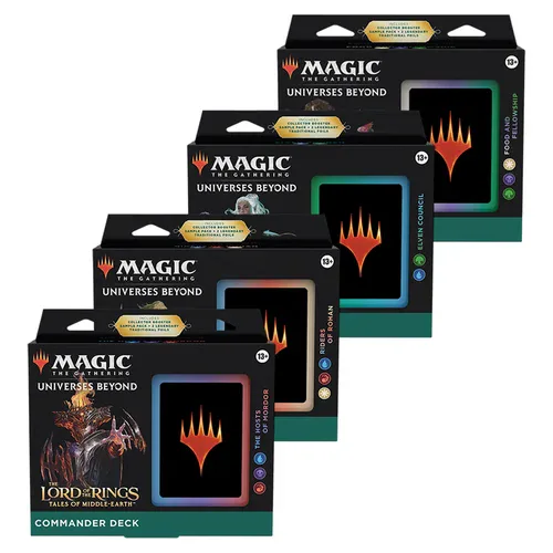 Commander: The Lord of the Rings: Tales of Middle-earth Deck Set