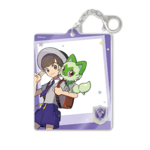 "Uva Academy Student" Trainer Photo Card Keychain