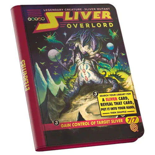 Edge of Eternities: "Sliver Overlord" Zipfolio 360 Xenoskin 9-Pocket Binder